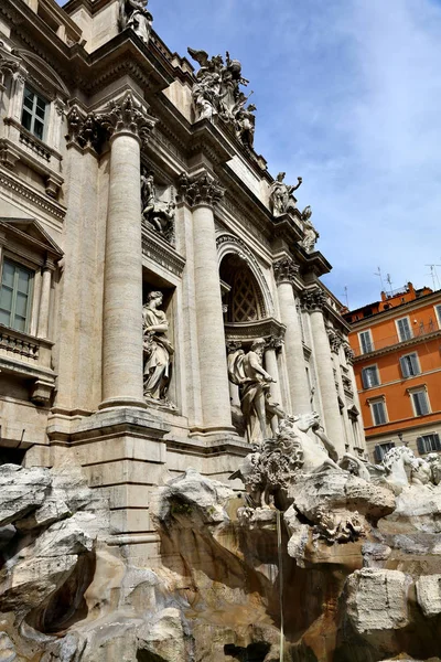 Trevi Fountain Roma, İtalya 'da — Stok fotoğraf