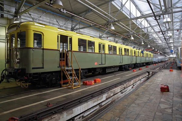 Depósito de reparación del metro — Foto de Stock