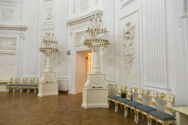 Interior del Palacio Petroff, Moscú, Rusia — Foto de Stock