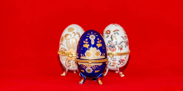 Veselé velikonoční vejce — Stock fotografie
