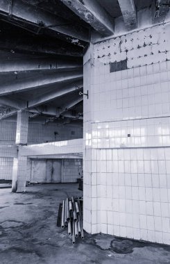 Endüstriyel boru yere yat