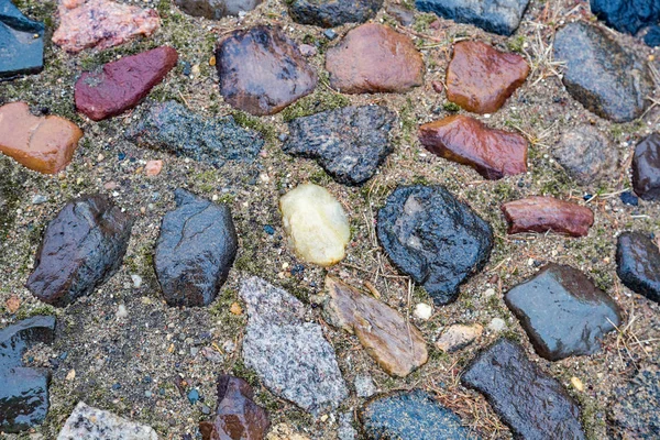Struttura in pietra naturale — Foto Stock