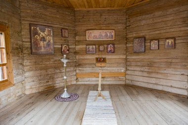 Ahşap mimarisi ve köylünün yaşam Suzdal Müzesi