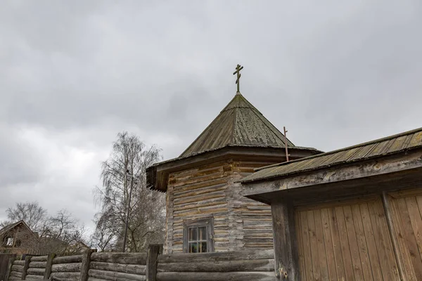 Musée Suzdal d'architecture en bois et vie paysanne — Photo
