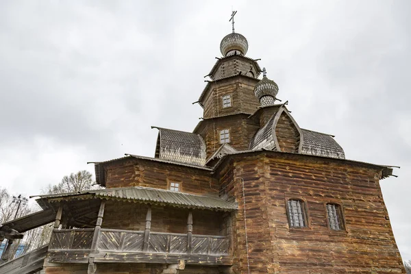 Suzdal музей дерев'яної архітектури та побуту селянська — стокове фото