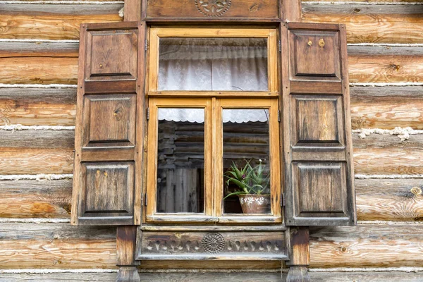 Суздальский музей деревянной архитектуры и быта крестьян — стоковое фото