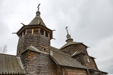 Ahşap mimarisi ve köylünün yaşam Suzdal Müzesi
