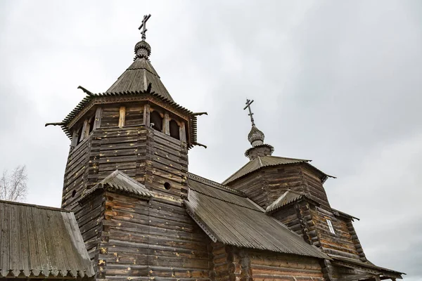 Suzdal музей дерев'яної архітектури та побуту селянська — стокове фото