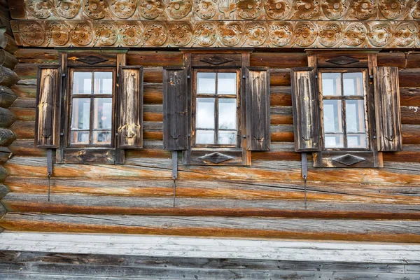 Suzdal Museum der Holzarchitektur und des Bauernlebens — Stockfoto