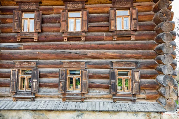 Suzdal Museum der Holzarchitektur und des Bauernlebens — Stockfoto