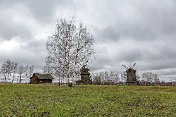 Suzdal museet av trä arkitektur och Bondes liv — Stockfoto