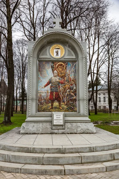 Na terenie klasztoru Przemienienia Świętego, Yaroslavl, Federacja Rosyjska — Zdjęcie stockowe