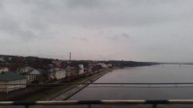 Antik şehir Kostroma Volga Nehri, Rusya