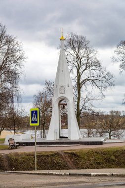 Antik şehir Yaroslavl Volga Nehri, Rusya