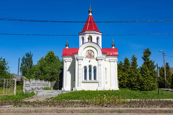 Chapel of St. George the Victorious in the Russian city of Myshkin — Stock Photo, Image
