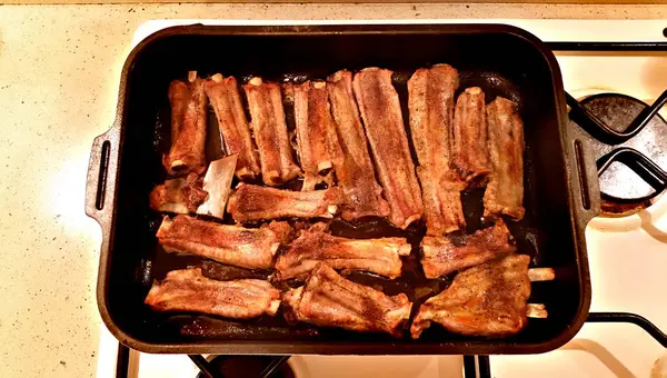 Delicious pork ribs — Stock Photo, Image