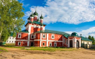 Kilise Tanrı'nın annesi Uglich, Rusya'da 18. yüzyılın Smolensk simgesinin