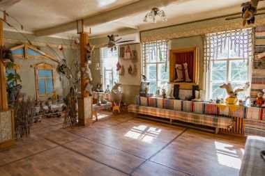 Rus Valenki hissettim önyükleme Müzesi, Myshkin, Rusya Federasyonu