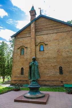 Anıt öldürülen kutsal Dmitry Tsarevich, Uglich, Rusya Federasyonu