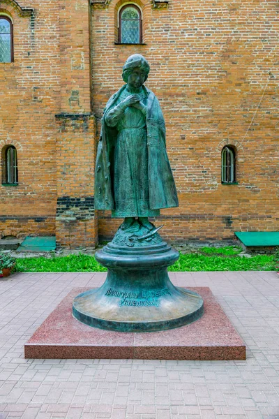 Пам'ятник вбитого Святий царевича Дмитро, Углицьке, Росія — стокове фото