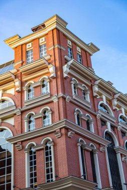 Moskova, Rusya Golutvin fabrikada tuğla mimarisi