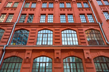 Moskova, Rusya Golutvin fabrikada tuğla mimarisi