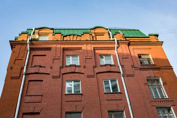 Moskova, Rusya Golutvin fabrikada tuğla mimarisi — Stok fotoğraf
