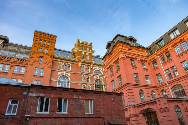 Moskova, Rusya Golutvin fabrikada tuğla mimarisi