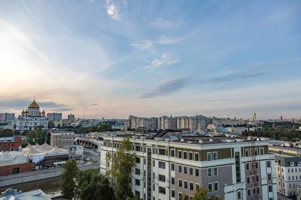 มุมมองของมอสโก รัสเซีย — ภาพถ่ายสต็อก