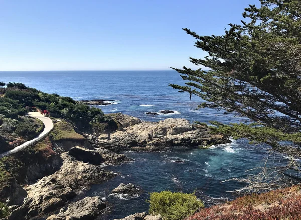 Okyanusun kayalık kıyısı