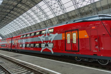 Rusya iki katlı yüksek hızlı Aeroexpress ilk