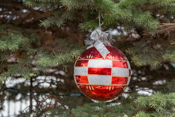 Noel ağacı oyuncak — Stok fotoğraf