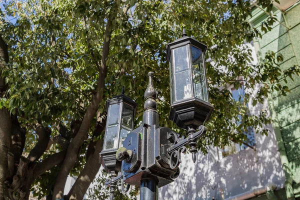 Pouliční lampa Železný — Stock fotografie