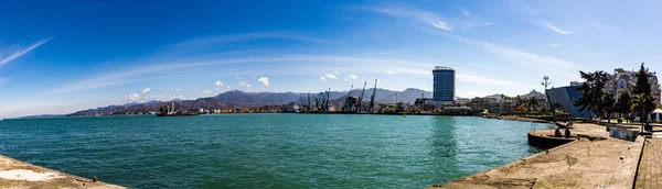 Batumi námořní přístav, Georgia — Stock fotografie