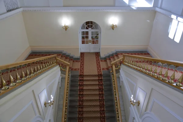 Dentro do edifício da Câmara Municipal de Moscou, Rússia — Fotografia de Stock