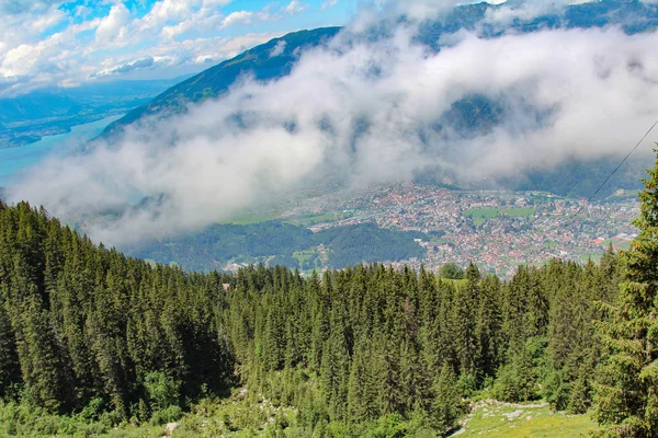 Malowniczy widok na Alpy Szwajcarskie — Zdjęcie stockowe