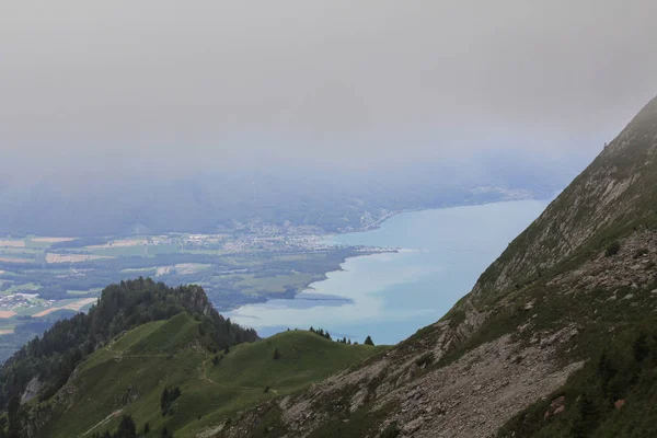 Malerischer Blick auf den Genfer See, Schweiz — Stockfoto