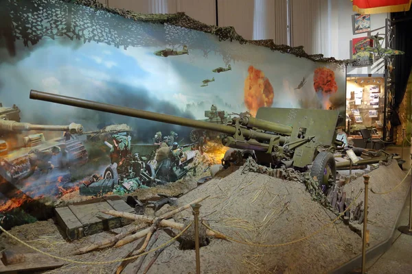 Zentralmuseum der Streitkräfte der Russischen Föderation, Moskau — Stockfoto