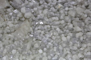 Jeoloji müzesindeki doğal taş dokusu.