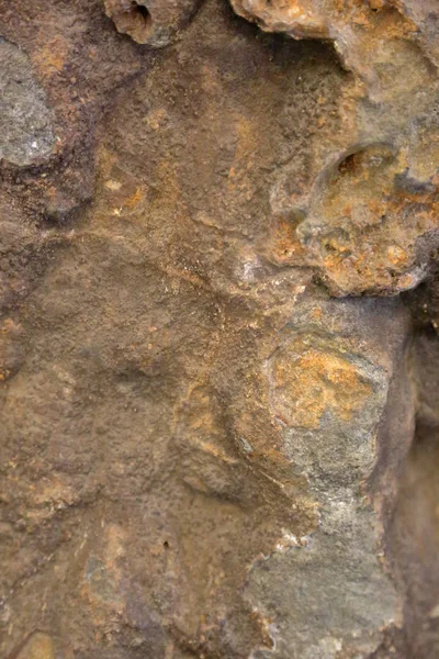 Jeoloji müzesindeki doğal taş dokusu.