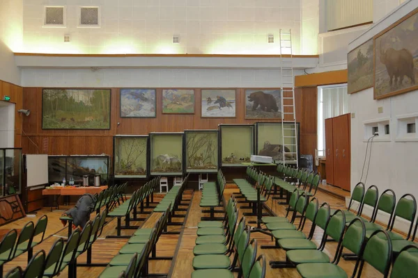 Zoologisches Museum, benannt nach Lomonossow. Moskau, Russland — Stockfoto