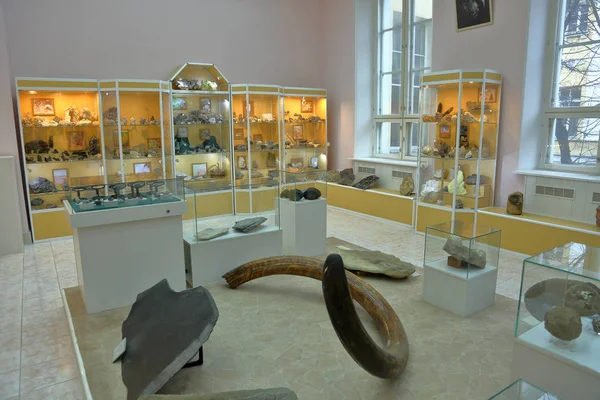 Geologisch Museum vernoemd naar Vernadsky. Moskou, Rusland — Stockfoto