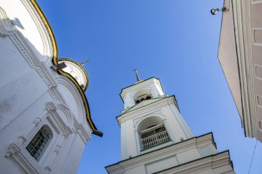 Çarşaflarda Hayat Veren Üçleme Tapınağı. Moskova, Rusya