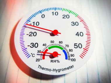 Oklu ev analog higrometresi