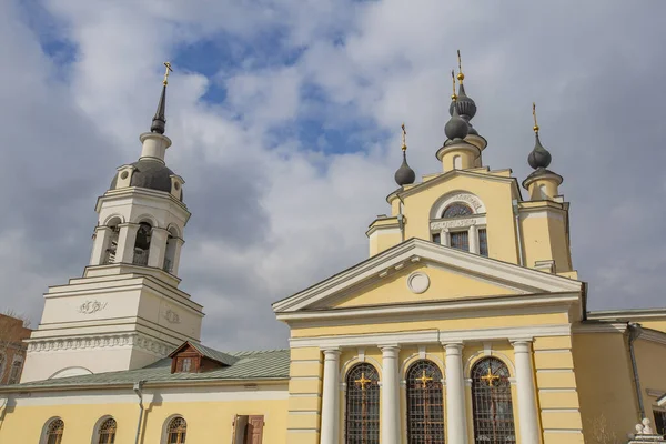 Mosca Russia Marzo 2020 Esterno Della Chiesa Dell Intercessione Della — Foto Stock