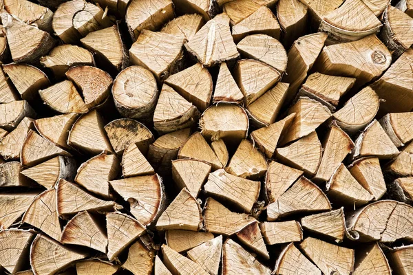 Wood. Firewood. Texture, background. — Stock Photo, Image