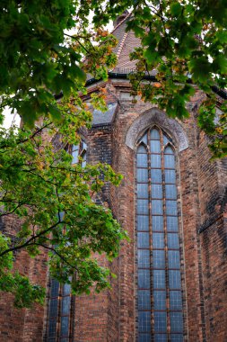 Berlin, Almanya, 29 Eylül 2019: St. Mary Katedrali