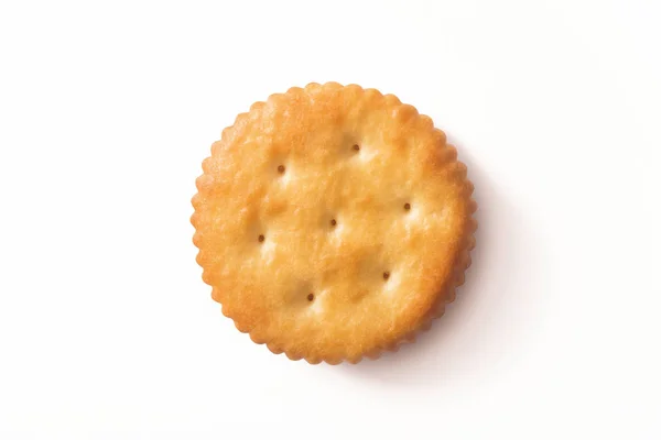 Biscoitos sanduíche, isolados sobre fundo branco — Fotografia de Stock