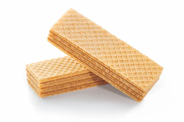 Wafer kex choklad isolerad på vit bakgrund — Stockfoto