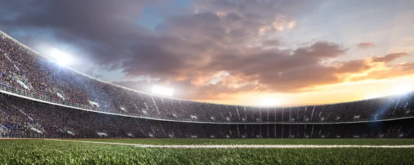 Stadium Dengan Penggemar Sebelum Pertandingan — Stok Foto